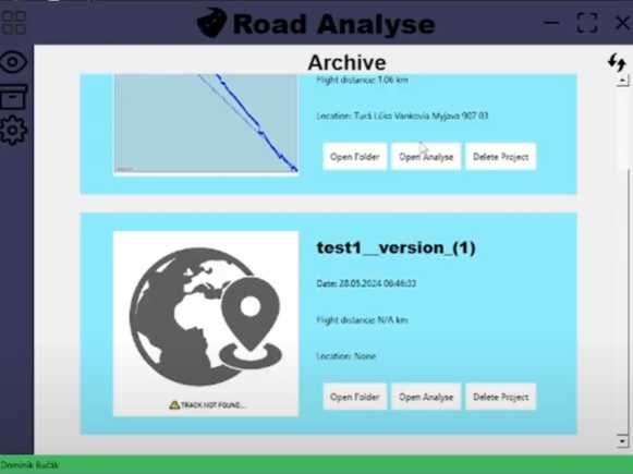 image of Detekcia cestných výtlkov project